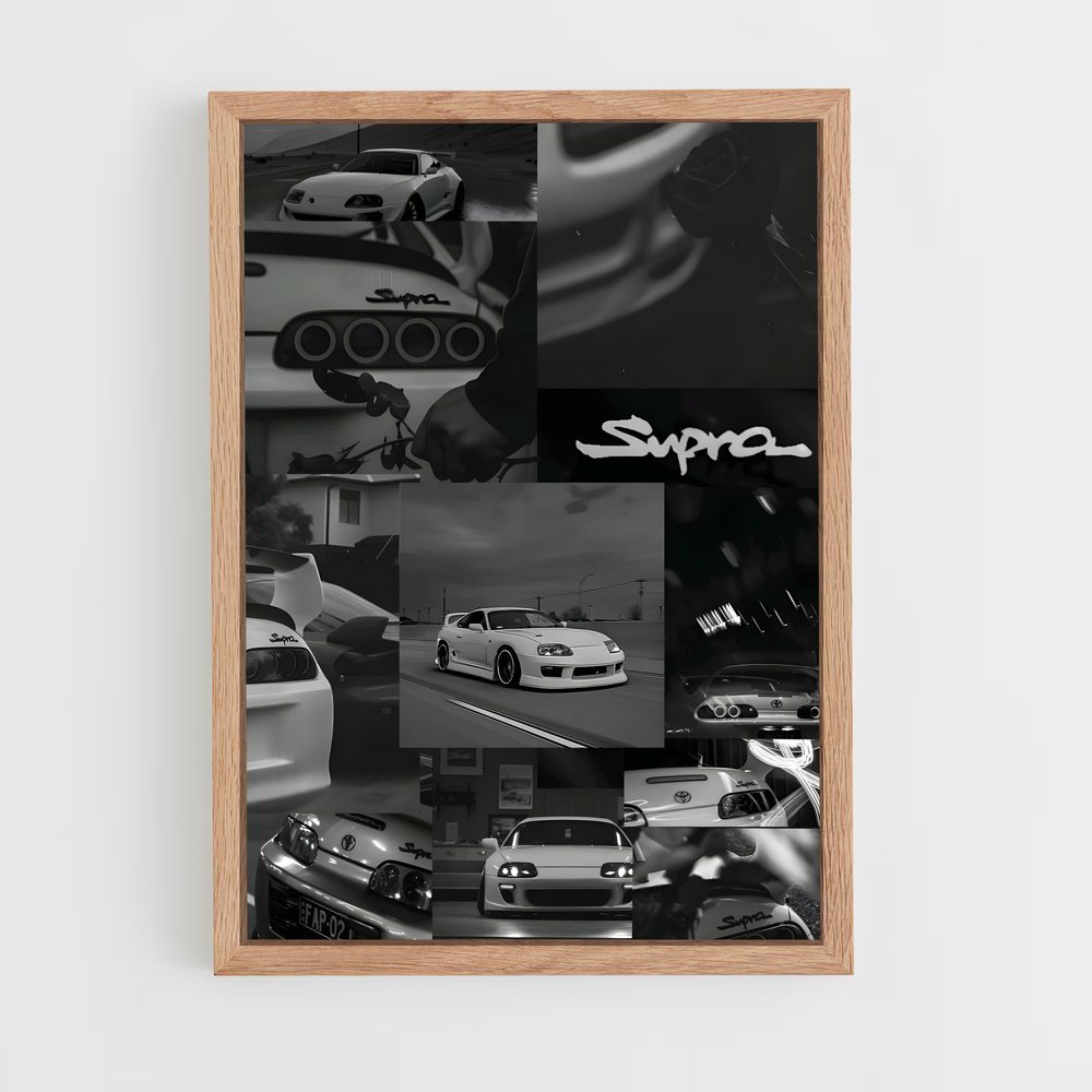 Poster Fast Lane Elegance – affiche Toyota (vue 4)